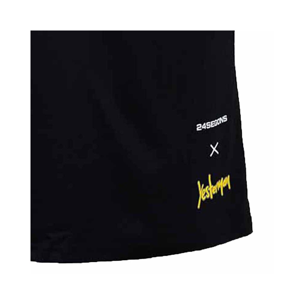 Camiseta 24 Segons x Yesterman Black