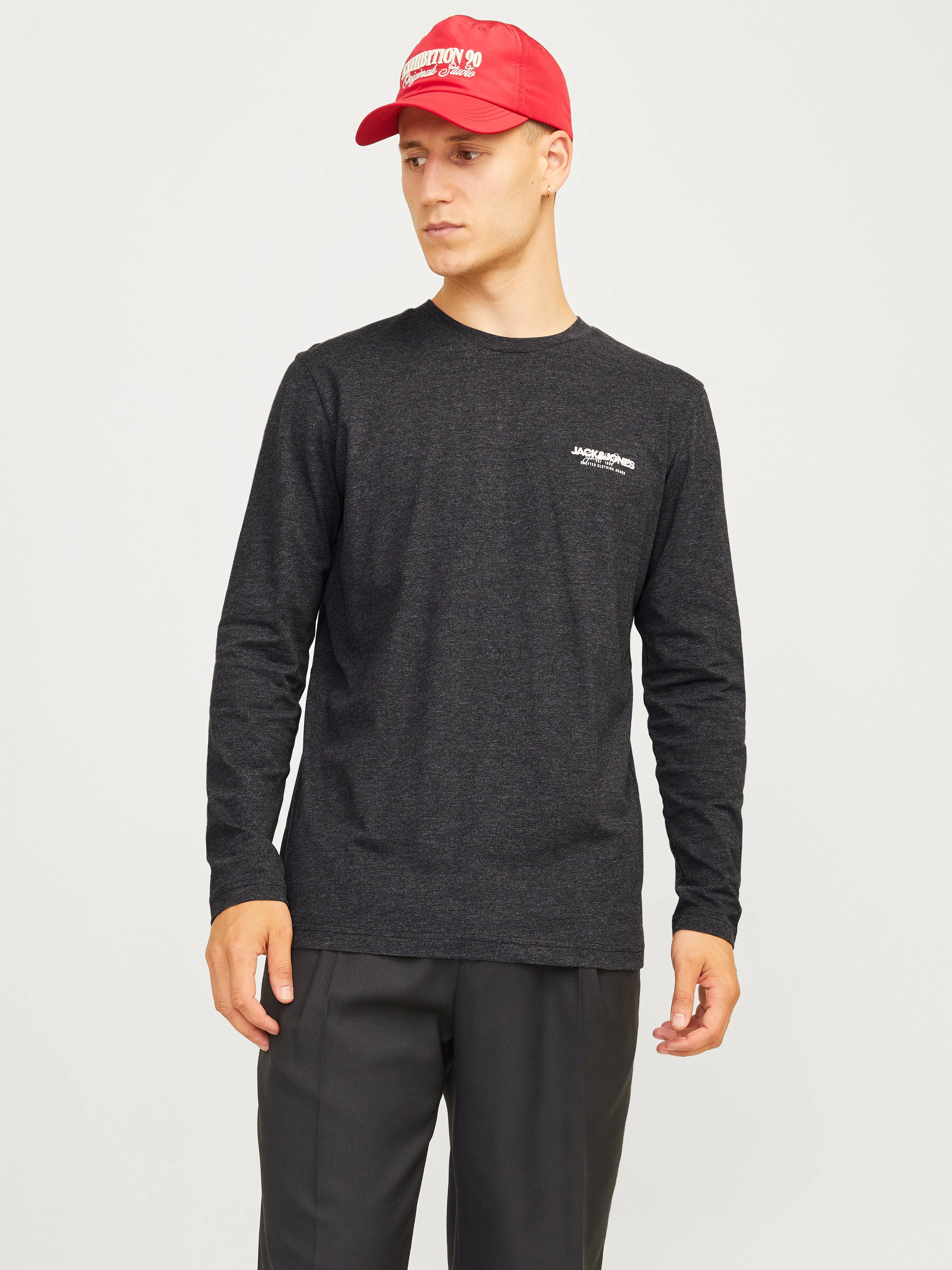 Camiseta Estampado Cuello redondo | Negro | Jack & Jones®