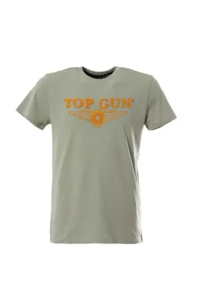 Camiseta Hombre Top Gun Tee Shirt Tg-Ts03 Army Khaki