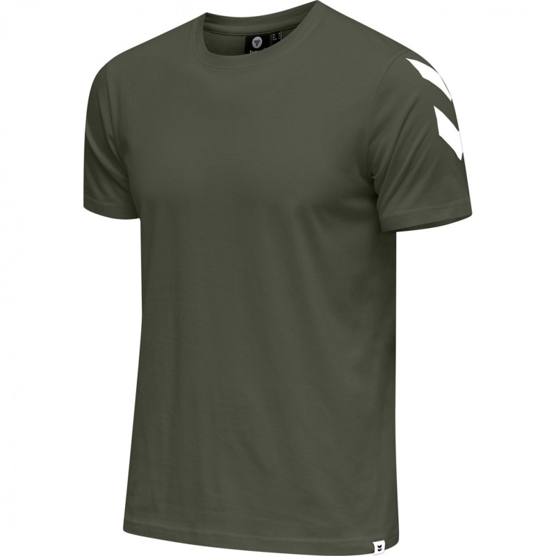 Camiseta Hummel Legacy Chevron color Verde