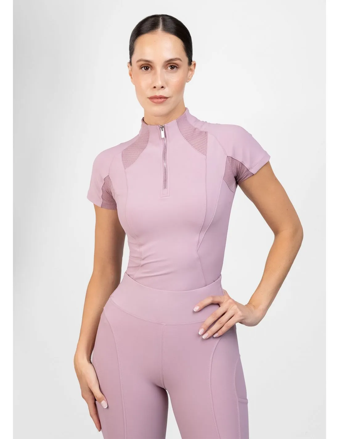 Camiseta manga corta Frame Base Layer Mauve Maximilian