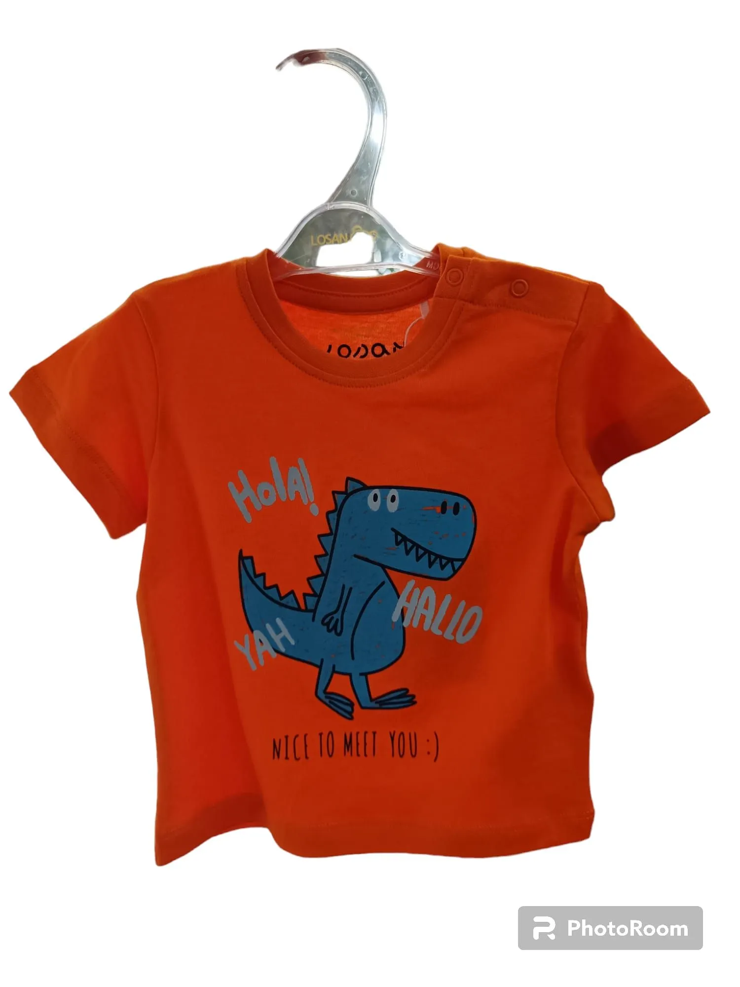 Camiseta Manga Corta Niño Dinosaurio Losan