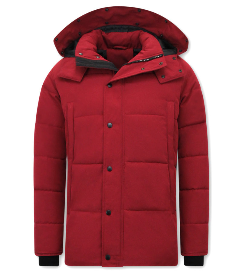 CHAQUETA ACOLCHADA HOMBRE 7170  ROJO
