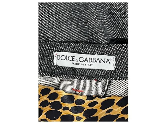 DOLCE & GABBANA Pantalón T.ÉL 42 Seda Beige 