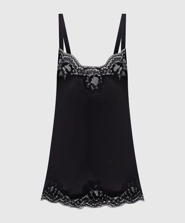 Dolce&Gabbana Black top with lace