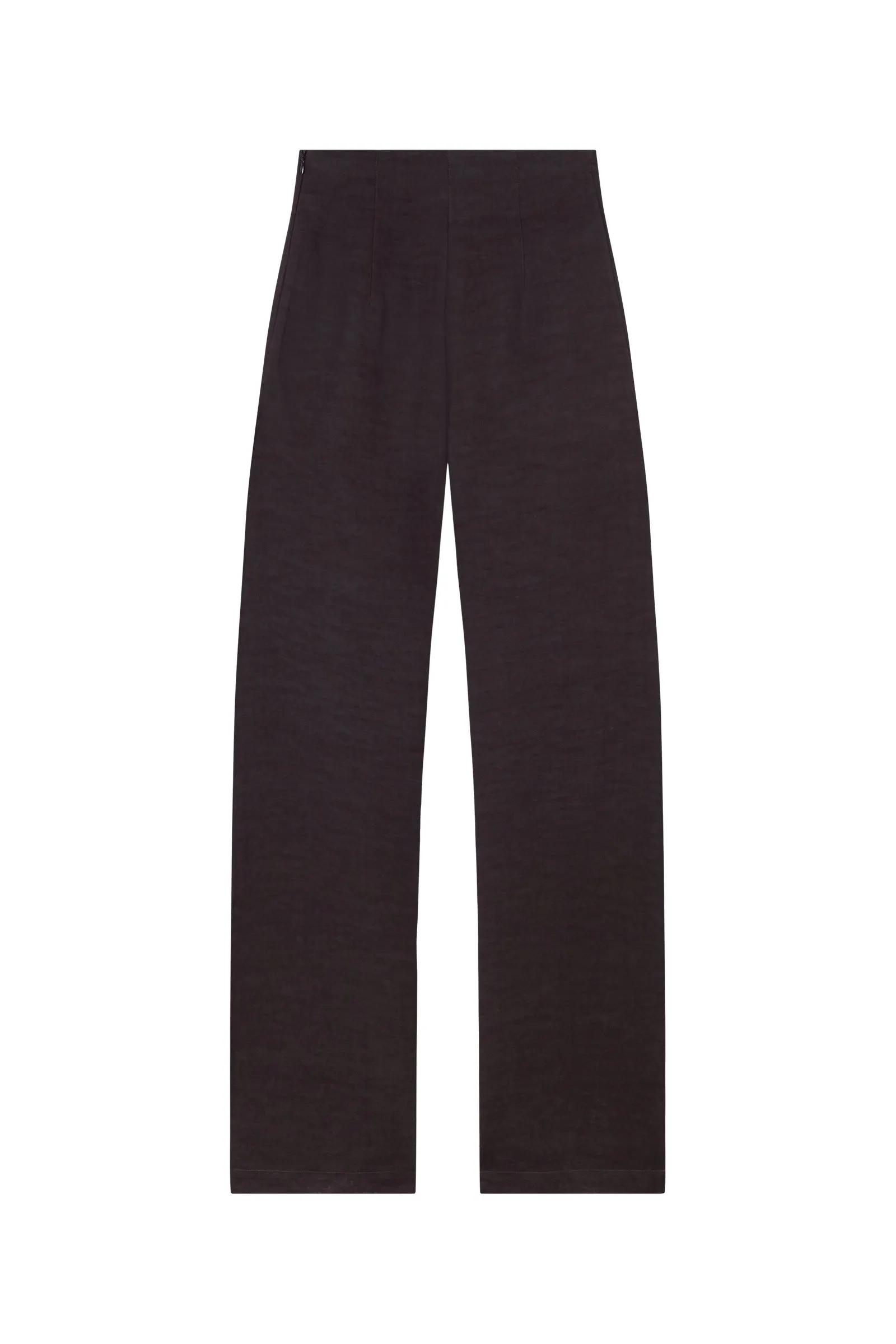 Fania, blueberry linen and viscose pants