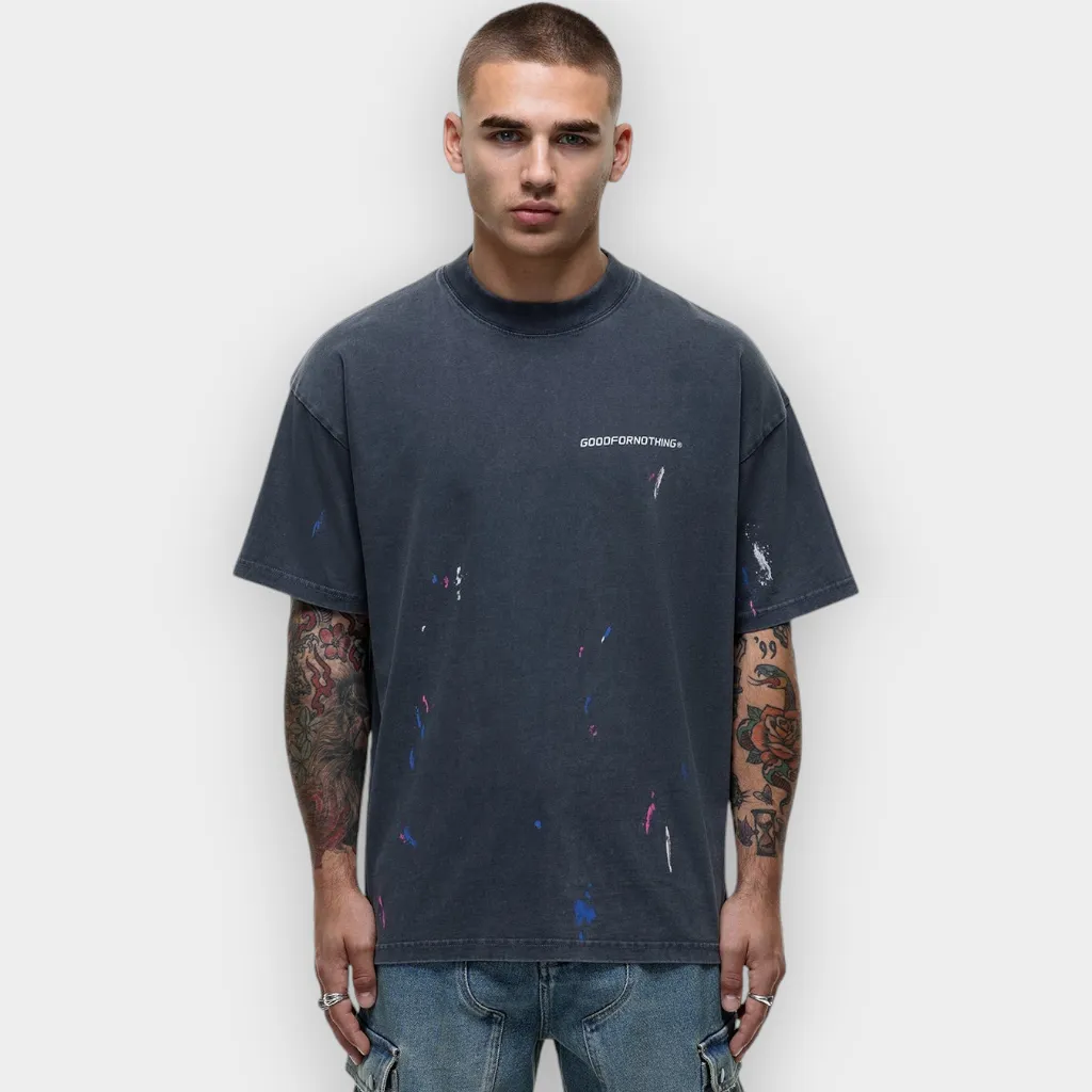 Good for nothing – Camiseta Abstract paint grey