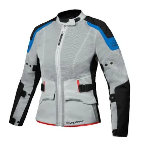 Ixon M-Njord Lady Light Grey Blue Bright Red 