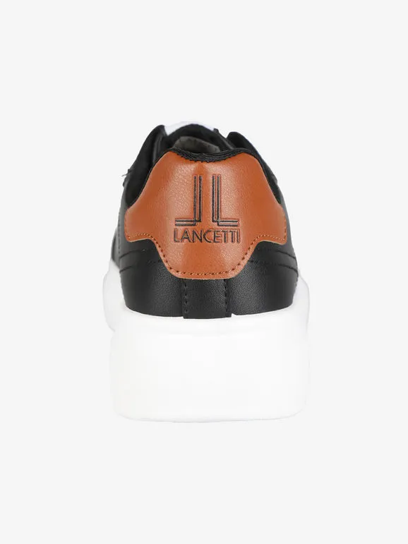 Lancetti Zapatillas bajas de hombre bicolor.