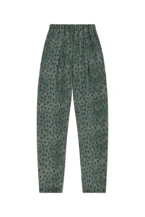 Lou, ciro print silk pants