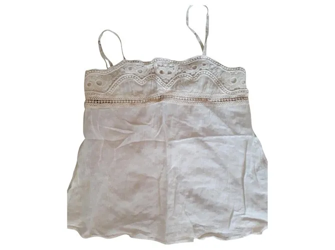 Maje Tops Beige 