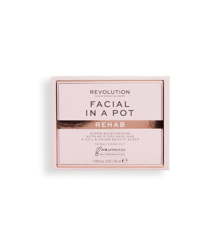 MAKEUP REVOLUTION  MASCARILLA FACIAL DE NOCHE REHAB