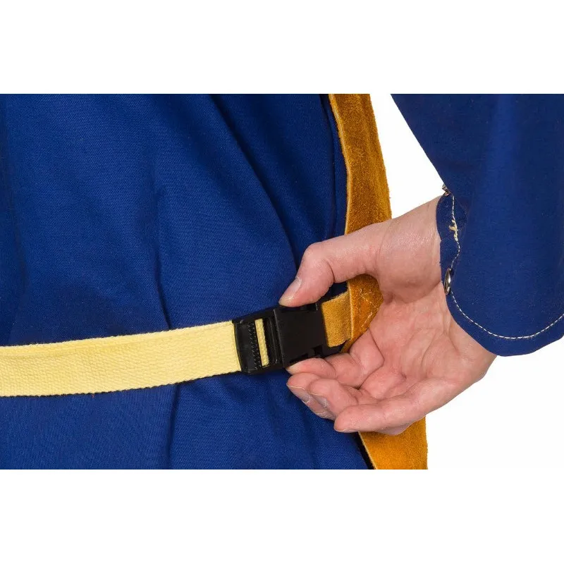 Mandil para trabajos de soldadura WELDAS Golden Brown