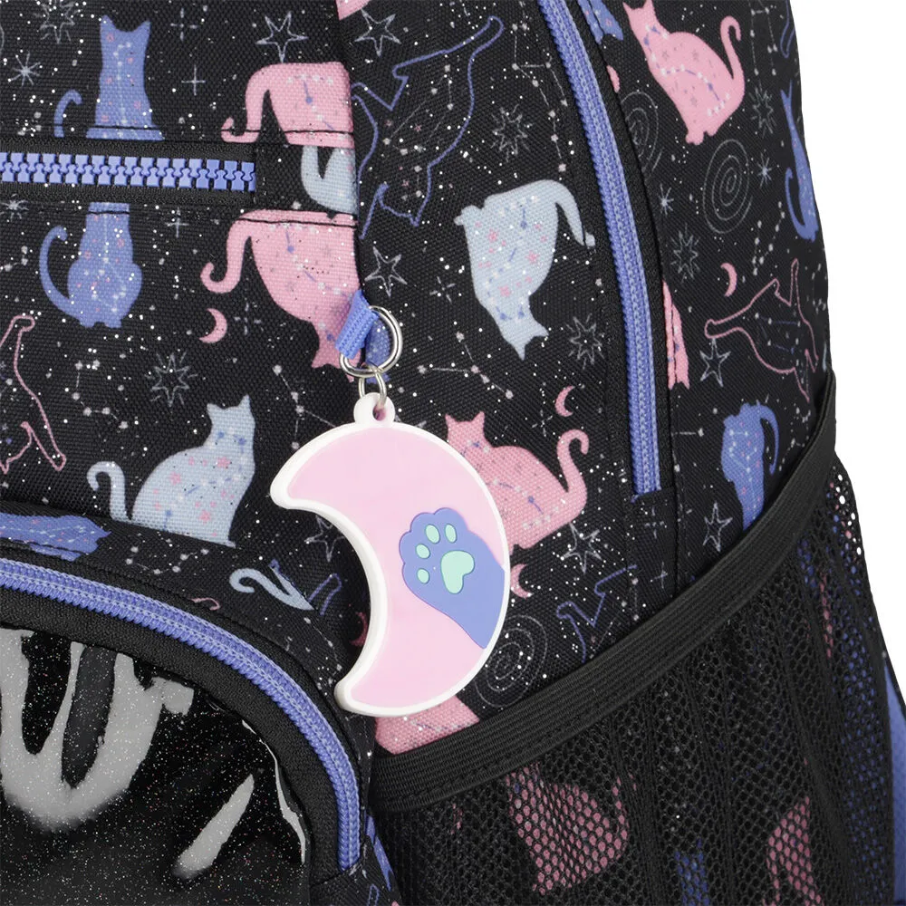 Mochila Xtrem Bolt 5XT Gato Negro/Púrpura