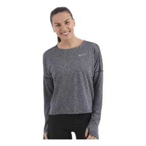 Nike Dry Medalist Htr LS Top Black