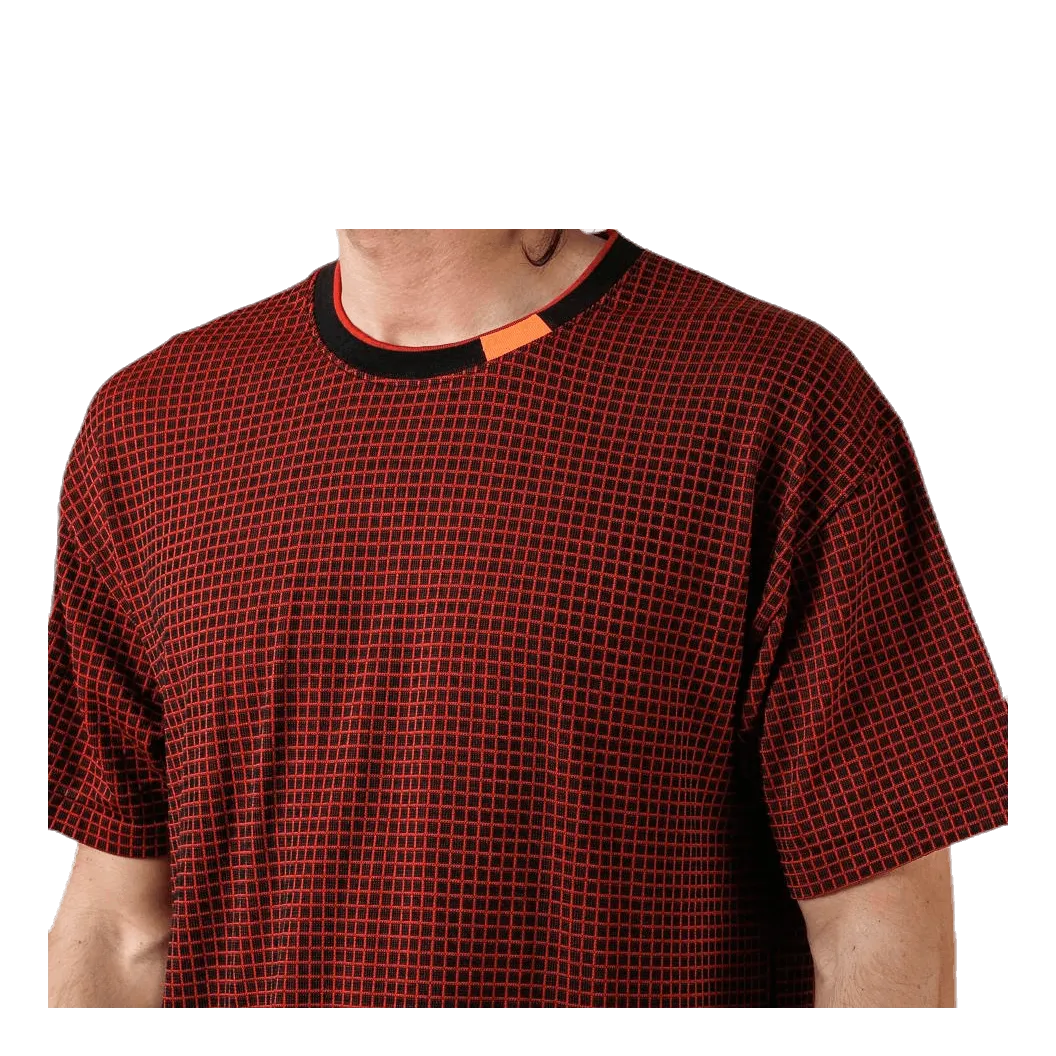 Nike Tech Pack Grid Tee Orange/Black