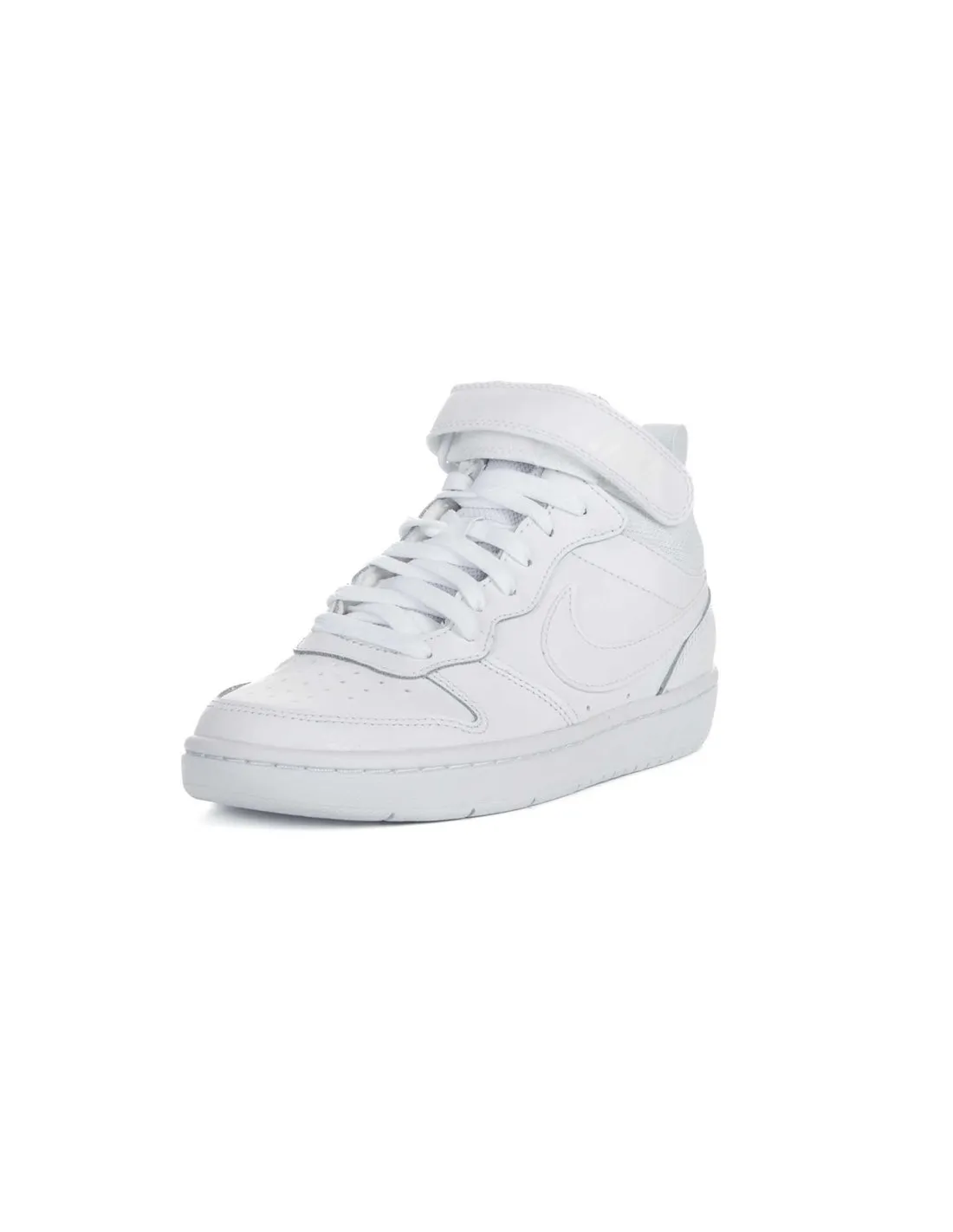 NIKE  ZAPATILLAS BLANCAS COURT BOROUGH MID 2 (GS) NIñO/A