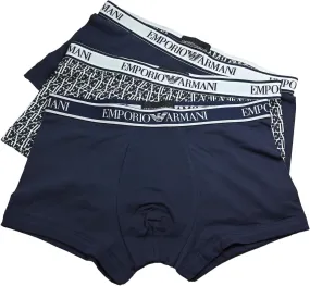 Pack 3 boxer Emporio Armani 112130 4R717 67436 marin/marin st/marin