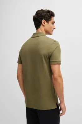 Pallas Polo de algodón con logo bordado