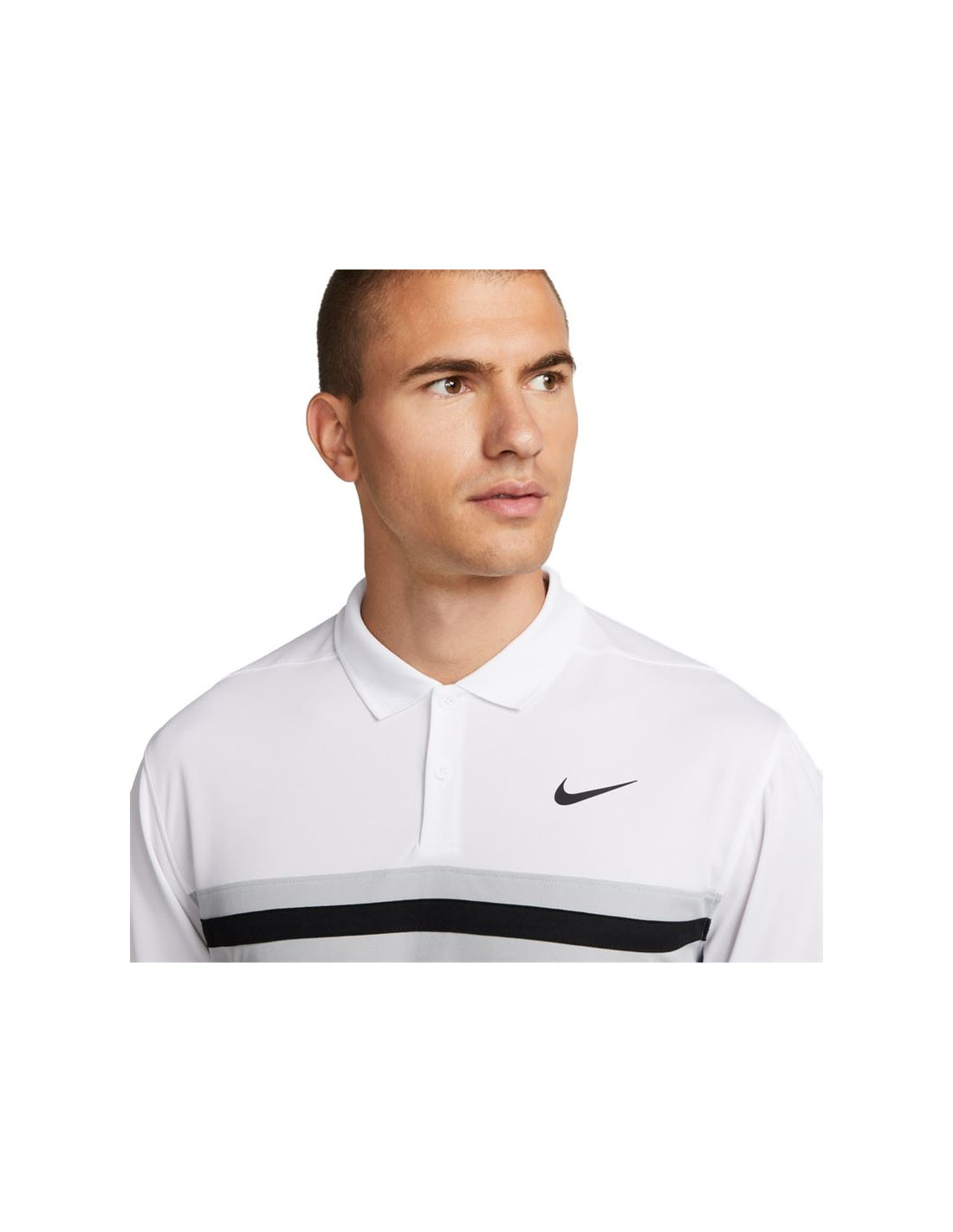 POLO DE TENIS NIKE DRIFIT VICTORY M WHITE