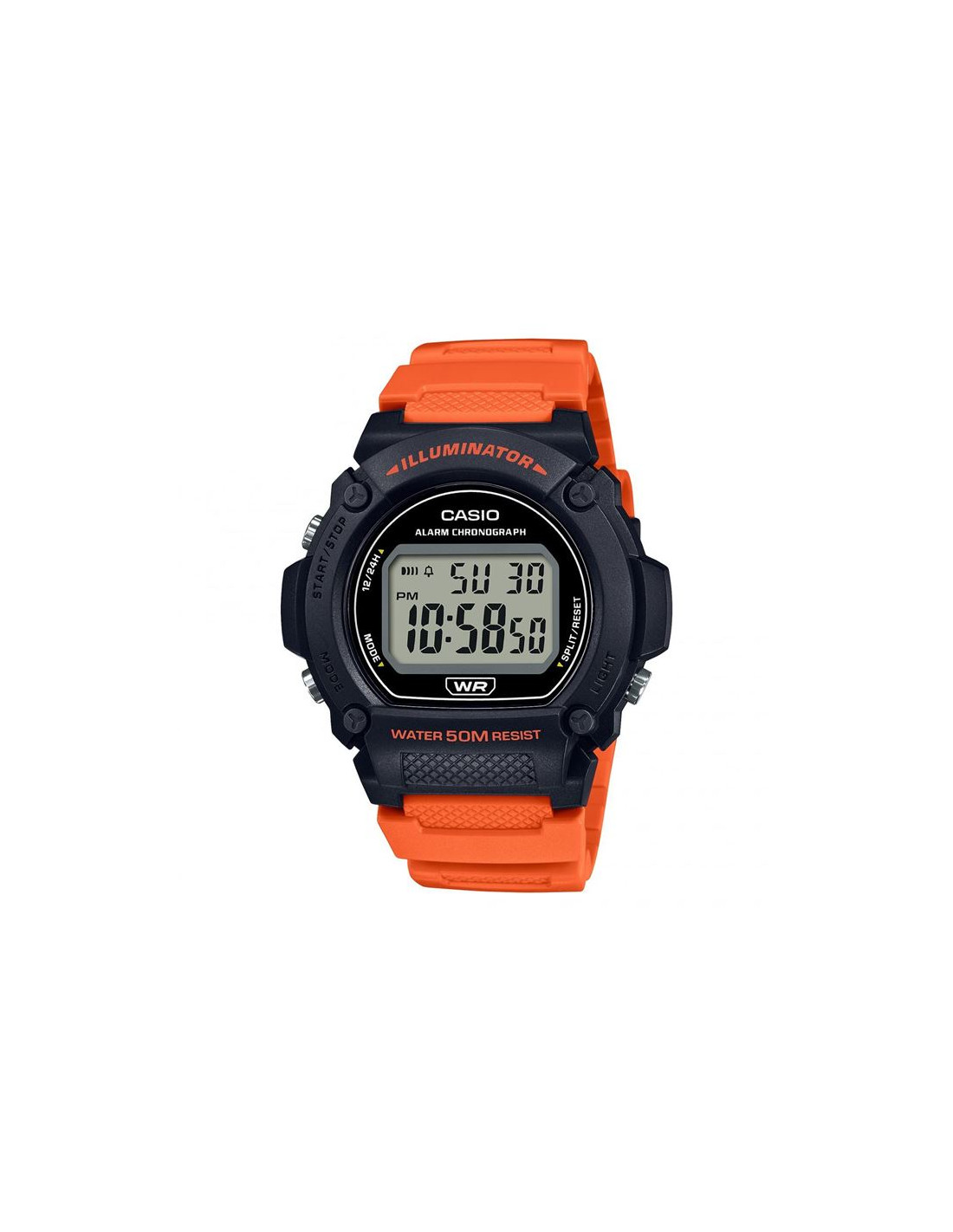 Reloj Casio Digital 219 Naranja
