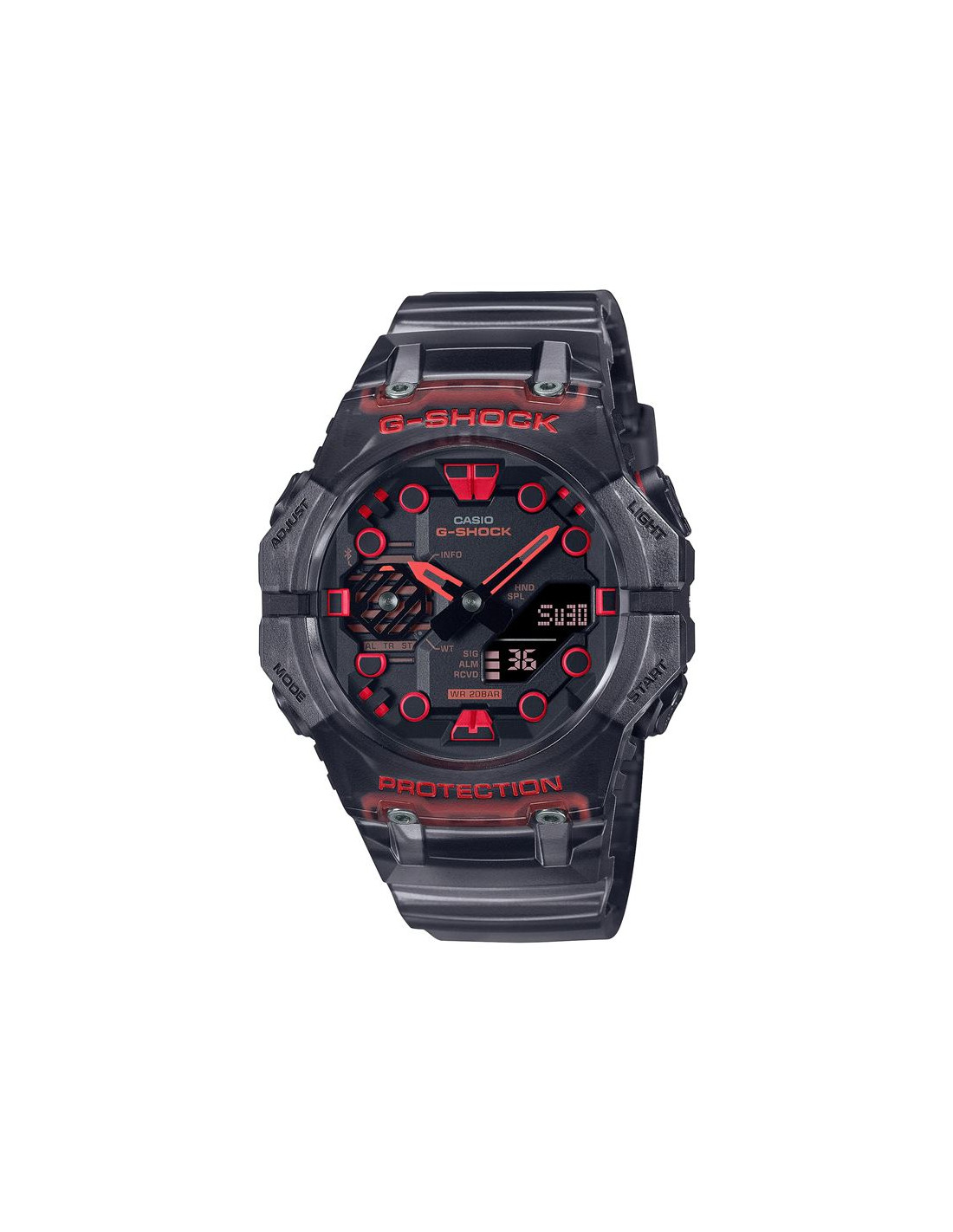 RELOJ CASIOGSHOCK ANADIGI GAB001 NEGRO