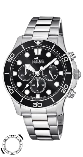 Reloj Lotus cronógrafo Negro 18756/3