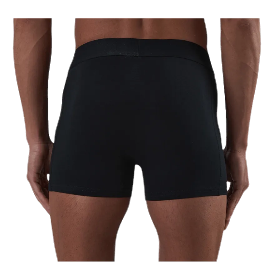 RESTERöDS BOXER ORGANIC COTTON 3PACK BLACK