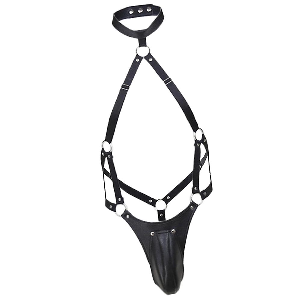 Sexy Hollow Cage Harness Strappy Bodysuit