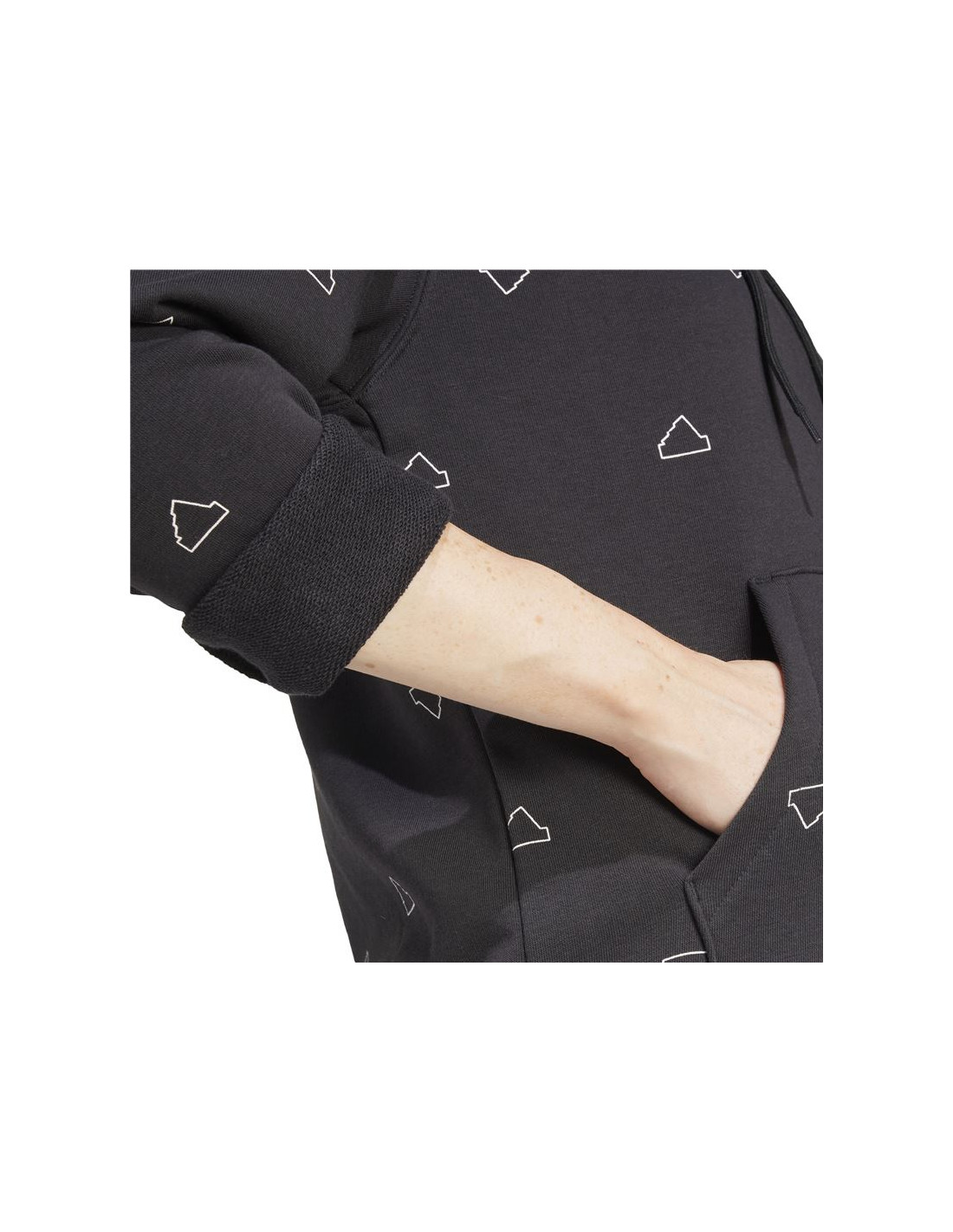 Sudadera adidas Mng French Terry Hoodie Mujer Negro