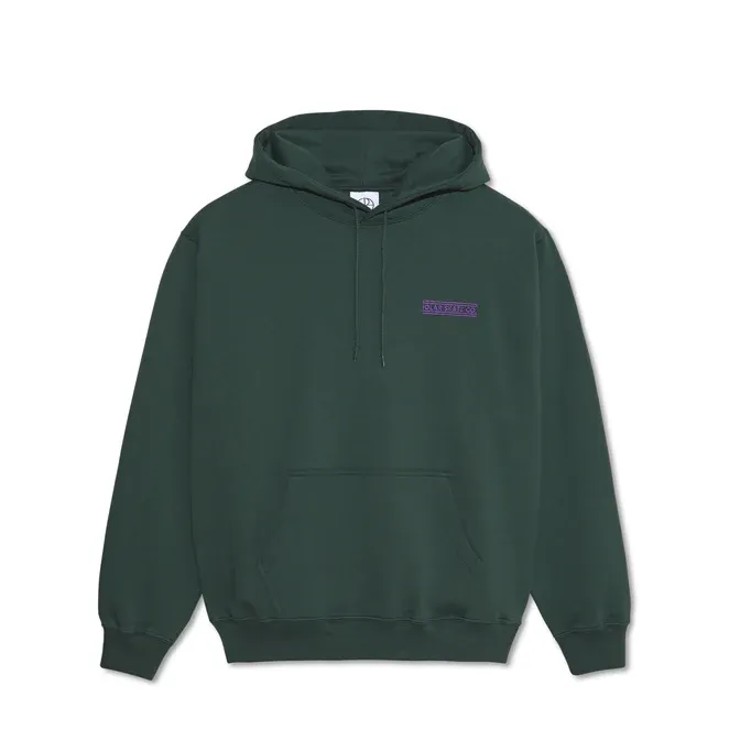 SUDADERA DAVE HOODIE | STRETCH LOGO  DARK TEAL