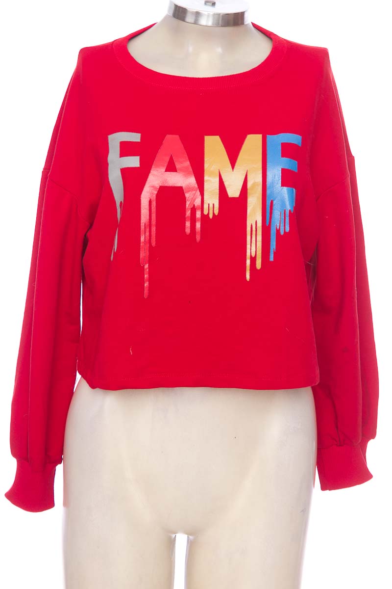 SWEATER COLOR ROJO  BELIEVE