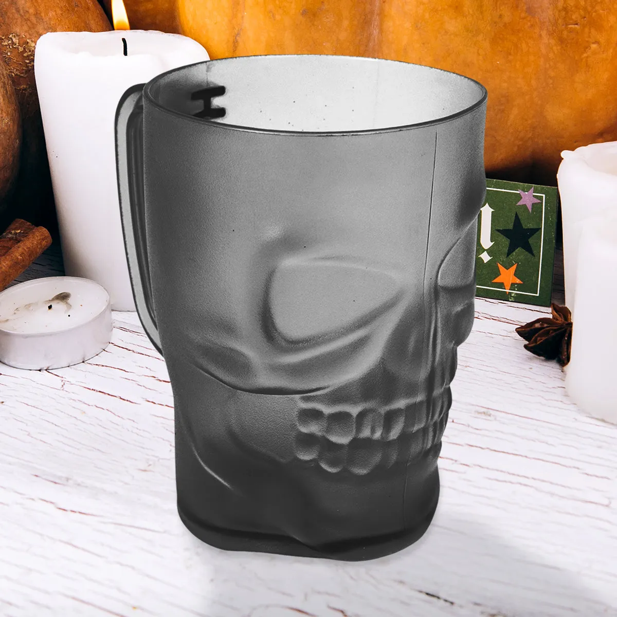 Taza color Negro con Diseo de Halloween