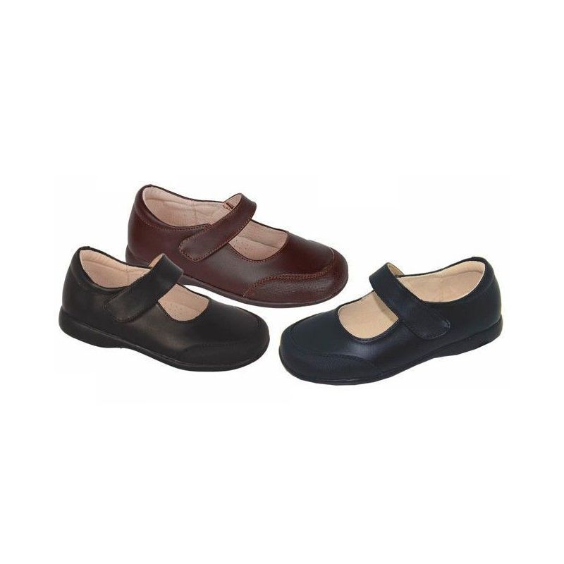 Zapatos colegiales niña puntera reforzada