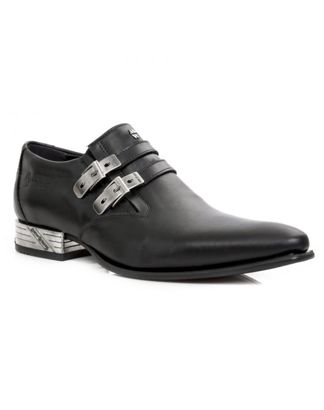 ZAPATOS HOMBRE DE PIEL ESTILO ROCKERO URBANO