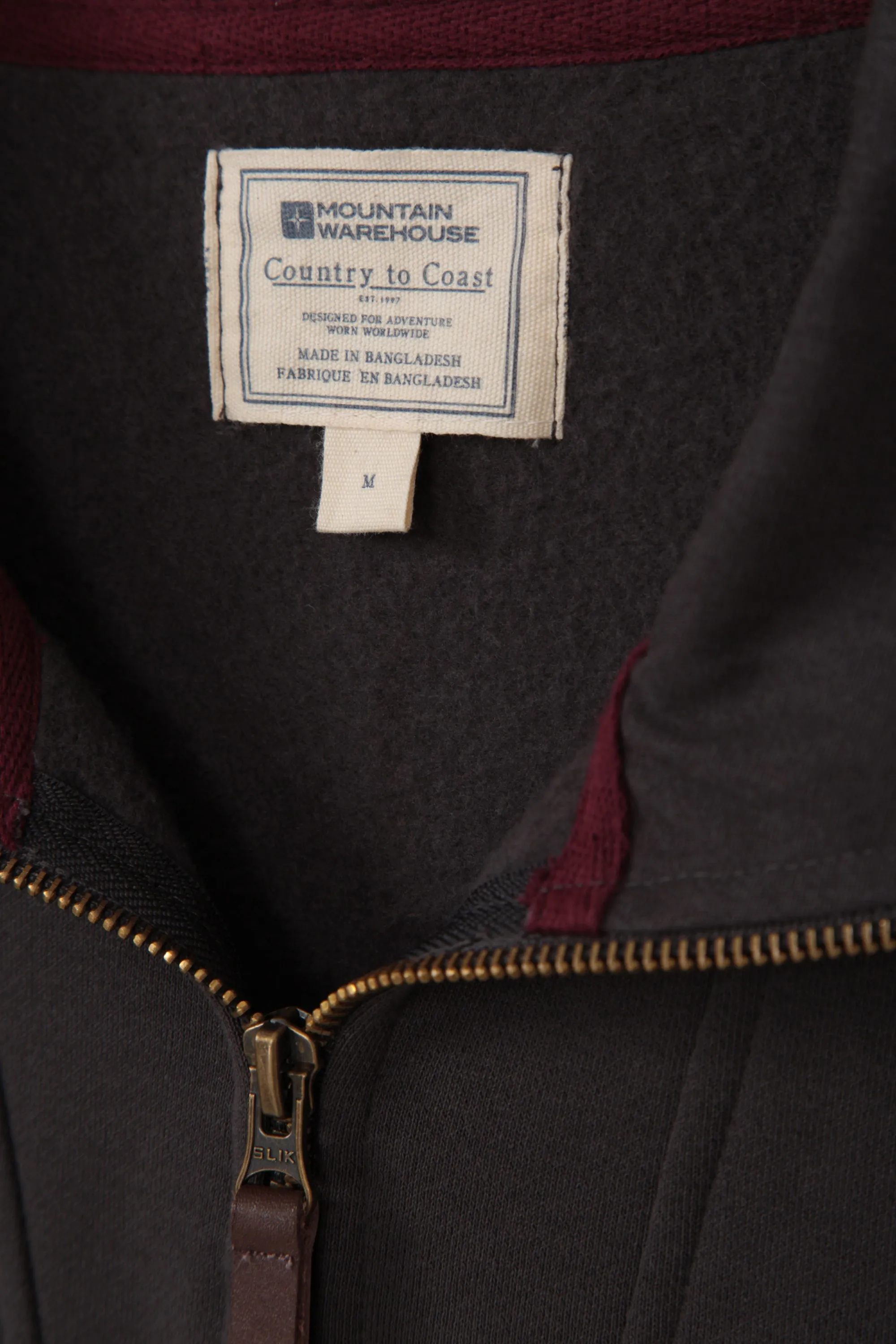 Zeta Top con cremallera en el cuello hombre